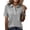 #03Dark Gray, variant on Women's Polo Shirts Short Sleeve V Neck Business Casual Tops Golf Collared 3 Buttons Summer Work Blouse Green L