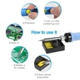 thumbnail image 3 of Professional Soldering Station with Wire, Perfect for DIY & Repairs 80W Adjustable Temp Soldering Iron Kit, 3 of 5