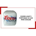 thumbnail image 7 of Coors Light 12 Can Portable Mini Fridge 12V DC 110V AC Cooler/Warmer 7.9L (8.3 qt), Personal Travel Fridge for Beer Snacks Lunch Takeout, Includes 12V and AC Cords, Home Office Dorm Travel, Gray, 7 of 7