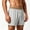 Gray, variant on Men's Boxer Briefs Color Block Button Fly Lightweight Sleep Underpants for Stay Home, Essential Soft Touch Boxer Briefs