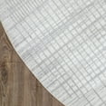 thumbnail image 5 of Nourison Astra Machine Washable Mid-Century Modern Ivory Blue 7'10" x Round Area Rug (8 Round), 5 of 9