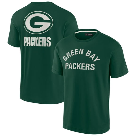 Unisex Fanatics Green Green Bay Packers Elements Super Soft Short Sleeve T-Shirt