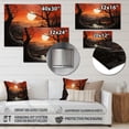 thumbnail image 4 of Designart "Asian Art Samurais silence V" Asian Metal Wall Art Prints, 4 of 5