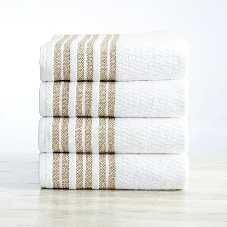 Ultra Absorbent Popcorn Bath Towels  Acacia Collection by Great Bay Home