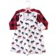 thumbnail image 2 of Hudson Baby - Conjunto De Vestido Y Cárdigan De Algodón Para Niña, Diseño De Alce A Cuadros De Búfalo, 18 A 24 Meses, 2 of 3
