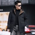 thumbnail image 5 of Abrigos de invierno de diseñador para hombre, nuevos, con relleno de plumón de pato, chaqueta de invierno con calefacción para hombre, saco informal para hombre, abrigo frío para hombre, 5 of 5