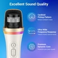 thumbnail image 4 of TONOR RGB Dynamic Karaoke Microphone for Singing with 5M XLR Cable, XLR Handheld Wired Microfono, Compatible with Karaoke Machine/Speaker/Amp/Mixer for Karaoke Singing, Speech, and Outdoor Activity, 4 of 9
