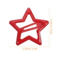 thumbnail image 2 of UPGRATOR 40Pcs Star Shaped Hair Clips Metal Cute Star Barrettes for Daily Wear and Hairstyle Enhancement, 2 of 8