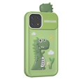 thumbnail image 1 of Juguete para teléfono inteligente dinosaurio para niños: ¡10 juegos de aprendizaje, doble cámara y reproductor de música!, 1 of 12