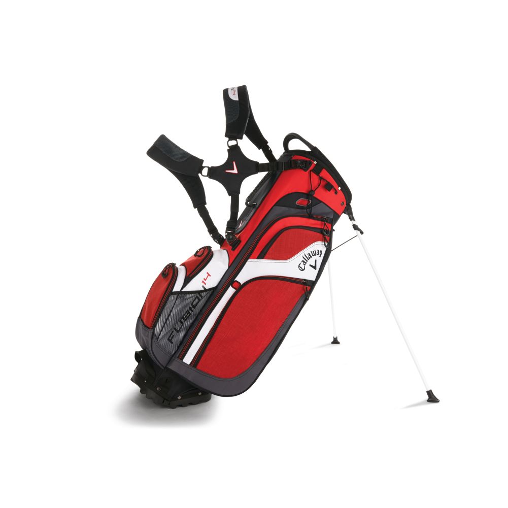  Forgan of St Andrews Super Lightweight Golf Stand Carry Bag  Red : Sports & Outdoors