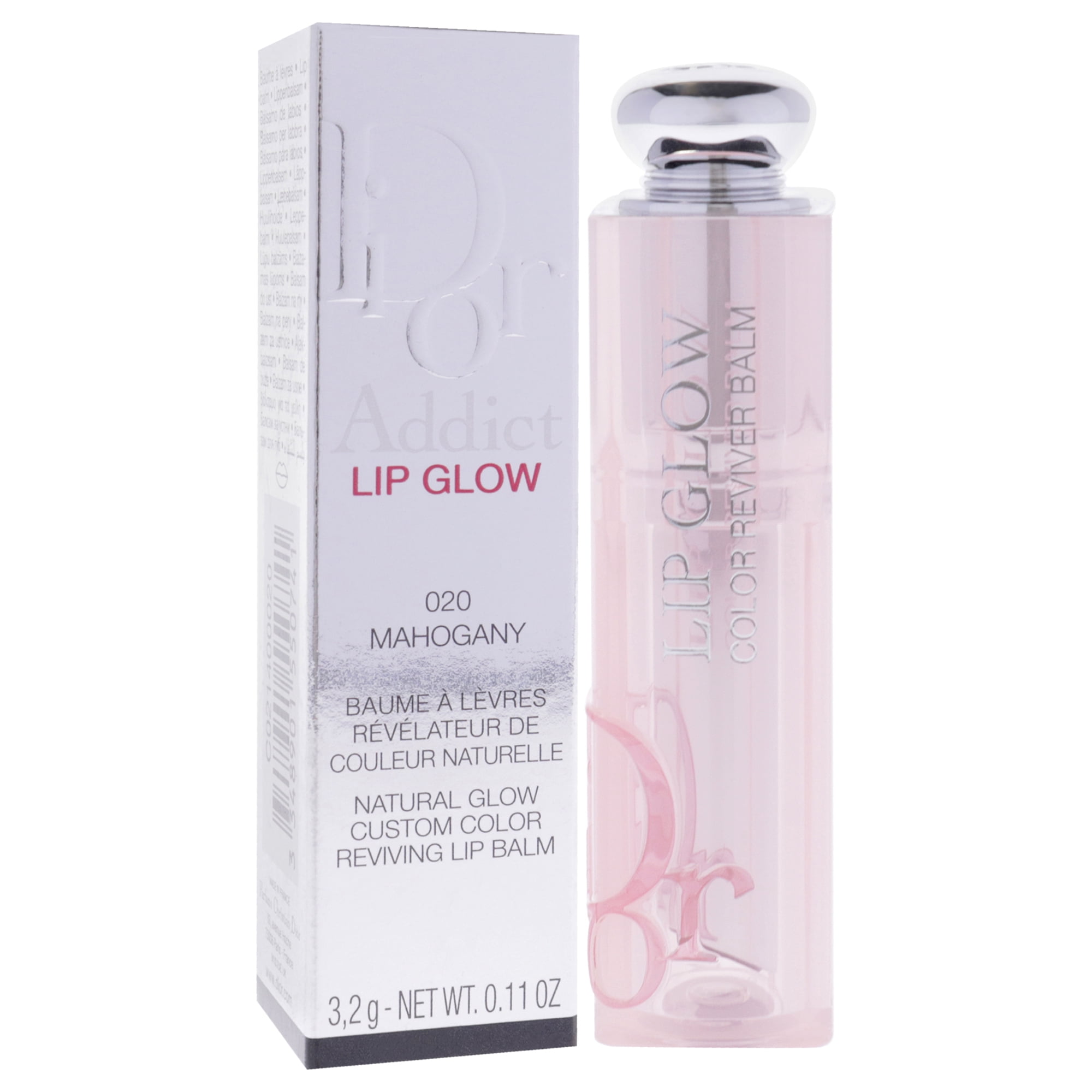 Christian Dior Dior Addict Lip Glow - 020 Mahogany , 0.11 oz Lip Balm