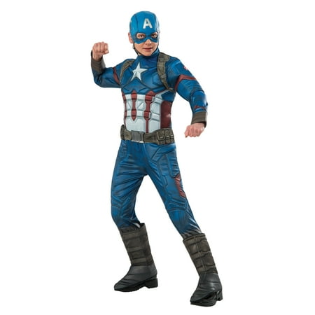 Boys Elite Civil War Captain America Costume