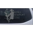 thumbnail image 1 of Girls Bow Hunt Too Car or Truck Window Decal Sticker, 1 of 1