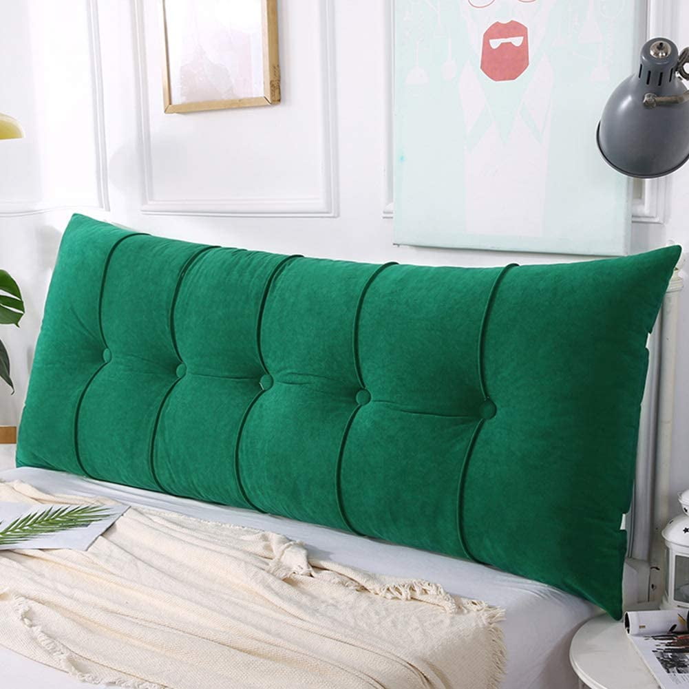 Large Rectangular Headboard Pillow, Bed Rest Positioning Long Support