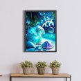 thumbnail image 4 of Pintura de diamante 5D DIY Taladro redondo completo Fantasía Mariscos Paraíso Decoración para el hogar Hugtrwg Para estrenar, 4 of 9