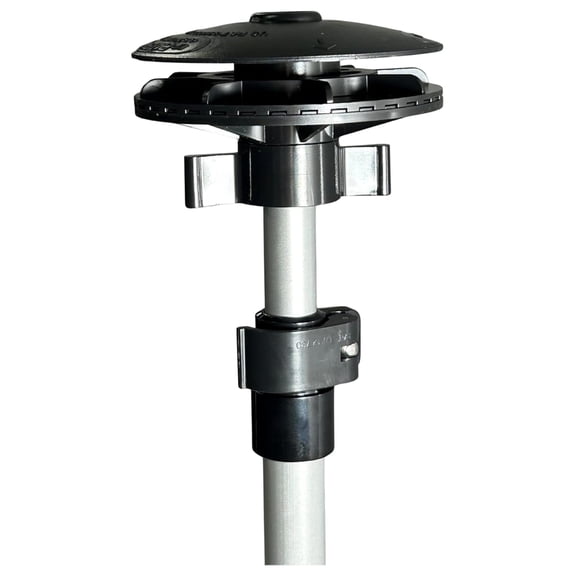 Boat Cover Venting System with Aluminum Support Pole 42-70 Inches Swivel Base Patented Lock Vents Heat Moisture Easy Install XLMD
