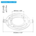 thumbnail image 2 of Kit de Soporte de Montaje Universal para Fijación de Luz Uxcell de 120mm (4.72"), Placa de Barra Cruzada de Luz de 2set para Luz de Techo, 2 of 7