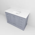 thumbnail image 5 of Dukes 48 in. W x 22 in. D Dark Grey Single Bath Vanity and Cultured Marble Top, 5 of 9