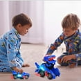 thumbnail image 6 of Transforming Dinosaur Car Toys with LED Light Music Automatic Deformation Dino Race Car Toys for Kids Boy Girls Toddlers 3 Year Old and Up Birthday Holiday Toy Gifts, 6 of 7