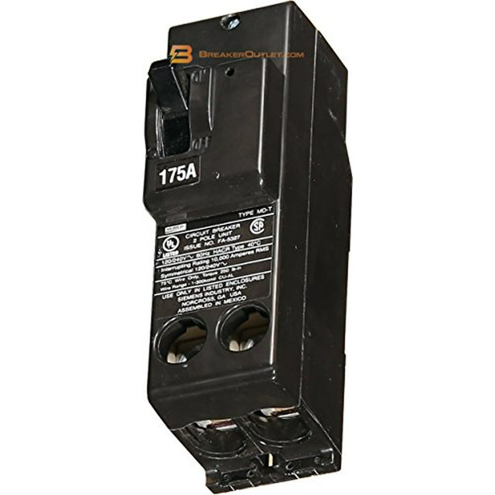 Murray CrouseHinds MD2175 2 Pole 175 Amp 240v Circuit Breaker MD