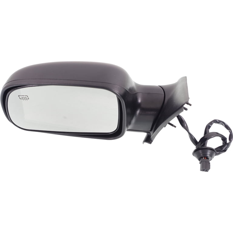 Kool Vue Power Heated Side Mirrors For Jeep Grand Cherokee 1999-2004 – Textured Black, Manual Fold, Driver/Passenger Set