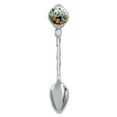 thumbnail image 1 of Zoo Animals Selfie Panda Bear Sloth Meercat Monkey Lemur Novelty Collectible Demitasse Tea Coffee Spoon, 1 of 4