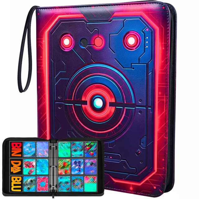 Archivador de cartas Bindablu de 900 bolsillos, PU 3D impermeable