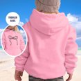 thumbnail image 2 of NAFUU Girls Graphic Hoodies Stylish Girls Hooded Sweatshirt Cozy Fleece Pullover With Print Designs For Kids And Youth Fashion Outerwear 7-8 Years, 2 of 4