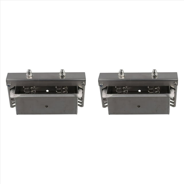 2X Meats Tool Pressing Tool Kitchen Cooking Tool,Stainless Steel,Rectangle,Forming Tool for Homemade,Beef Brick,2 x Meats Press Tool,Silver