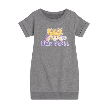 

Polly Pocket - 90s Doll - Toddler And Youth Girls Fleece Dress