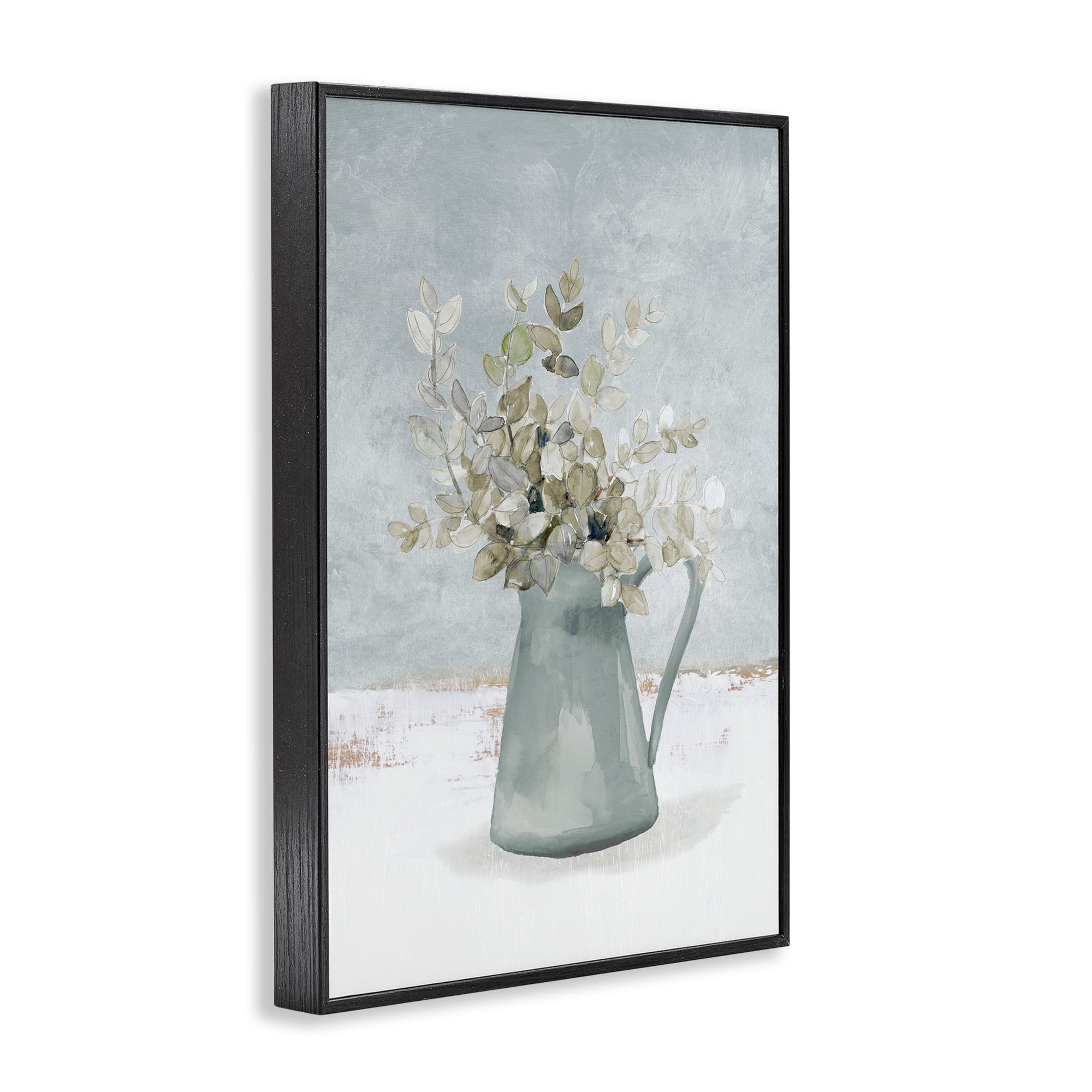 Stupell Industries Blue Botanical Arrangement Black Framed Giclee Art, design by Lanie Loreth