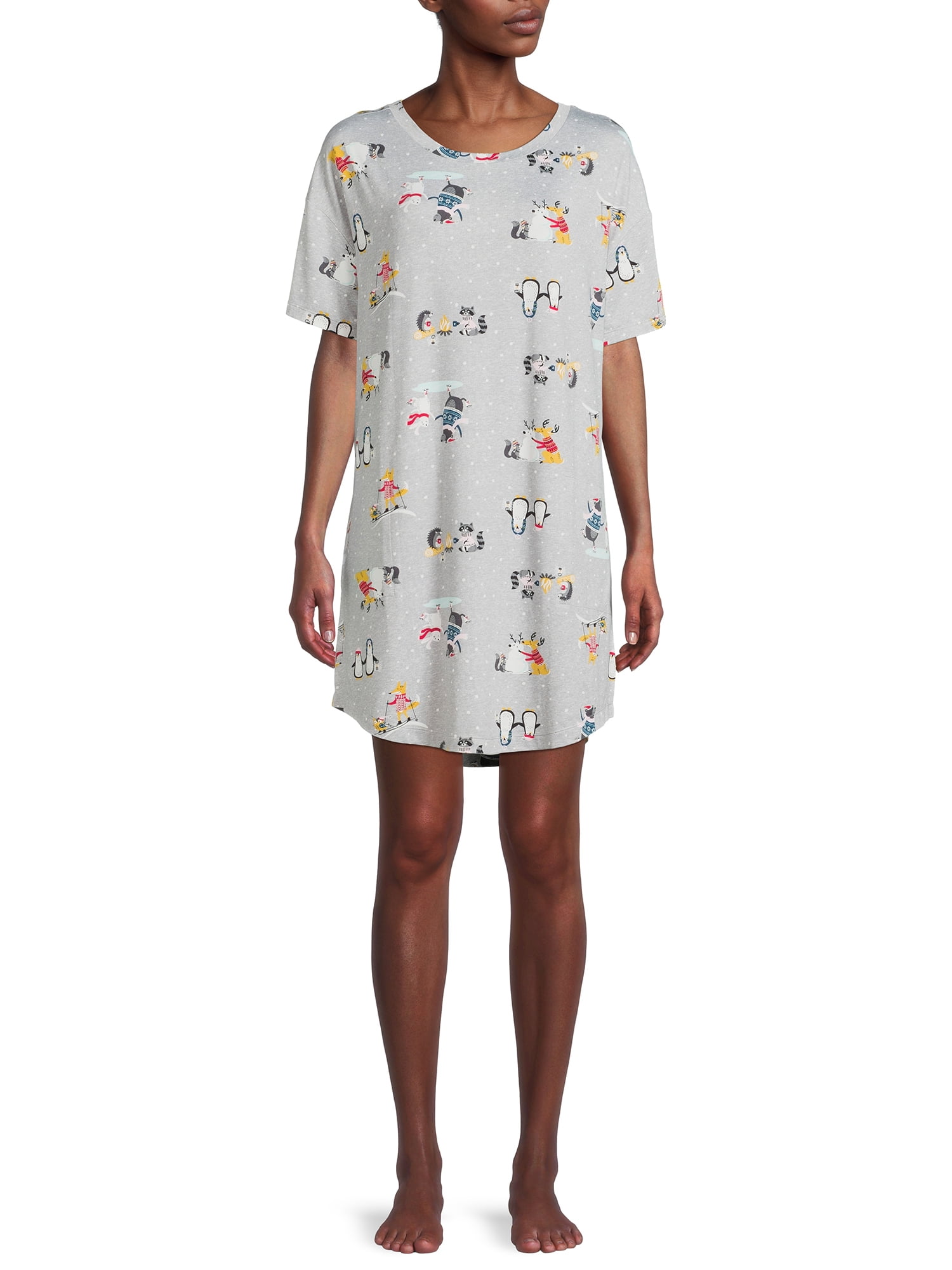 Secret Treasures Women's Penguin Sleep Shirt