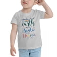 thumbnail image 3 of Hand Picked for Earth By My Auntie In Heaven Cute Toddler Tshirts for Boys Girls (Gray, Youth XL), 3 of 5