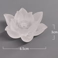 thumbnail image 4 of Milue Lotus Flowers Incense Stick Holder Household Decor Ornament Accessory, 4 of 16