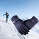 thumbnail image 3 of Guantes de invierno impermeables a prueba de viento Ciclismo Todos los dedos Azul Sunnimix Guantes de invierno cálidos, 3 of 7