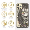 thumbnail image 4 of Case Yard iPhone-11-Pro Case Clear Soft & Flexible TPU Ultra Low Profile Slim Fit Thin Shockproof Transparent Bumper Protective Cover Drop Protective Cell Phone Cases (Rasta Lion), 4 of 8
