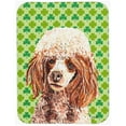 thumbnail image 1 of Carolines Treasures SC9723LCB Rouge Miniature Caniche Grande Taille Chanceux Trèfle St. Patricks Jour Verre Planche à Découper, 1 of 3