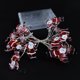 thumbnail image 1 of led copper wire lamp christmas fastener copper wire lamp santa claus snowman elk festival decoration light string christmas lights, 1 of 5
