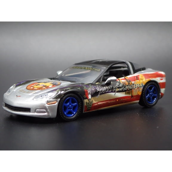 Open Box 2005-2013 CHEVY CHEVROLET CORVETTE BOY SCOUTS 100TH 1:64 SCALE DIECAST MODEL CAR