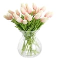 thumbnail image 1 of 30 flores de tulipán artificiales de tacto real para el hogar, decoración para fiesta de boda Xemadio SNFLD1718, 1 of 3