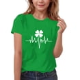 thumbnail image 3 of MKOSPLRT T-Shirts de la Saint-Patrick pour Enfants 3-15 Ans T-Shirts Graphiques Cœurs d'Amour Manches Courtes Col Rond T-Shirts de Détente T-Shirts de Fête, 3 of 6