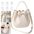 thumbnail image 4 of Bolso Bandolera Sencillo Cruzado Elegante para Mujer Bolsos Tipo Cubo PU Gran Capacidad, 4 of 9