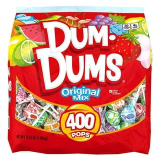 Pin Pop Candy, Assorted Flavor Individually Wrapped 24 Count Lollipops,  Fruit Flavor Suckers For Kids, Bubble Gum Pops, Pack of 1, 360g (12.69oz)