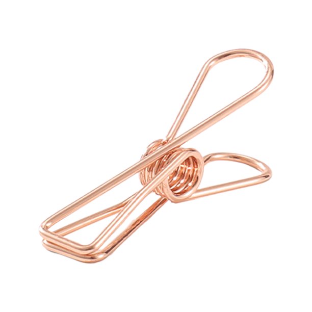 10 piezas de clips para tiendas de campaña al aire libre, cadena de luces, clips fijos huecos con cola larga, clips metálicos para sellar alimentos