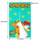 thumbnail image 4 of Cortina de puerta Garfield para entrada, cortina opaca con estampado de patrón, cortina divisoria de ambientes, tapiz para decoración del hogar, 34" de ancho x 56" de largo, 4 of 7