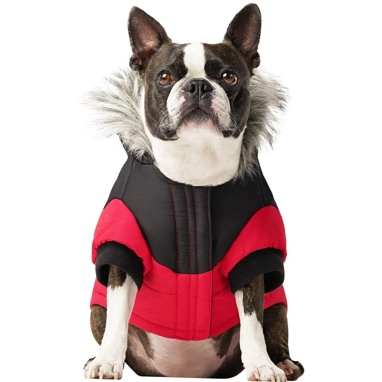 Canada Pooch True North Parka Size 18 Red Insulated Dog Coat Walmart