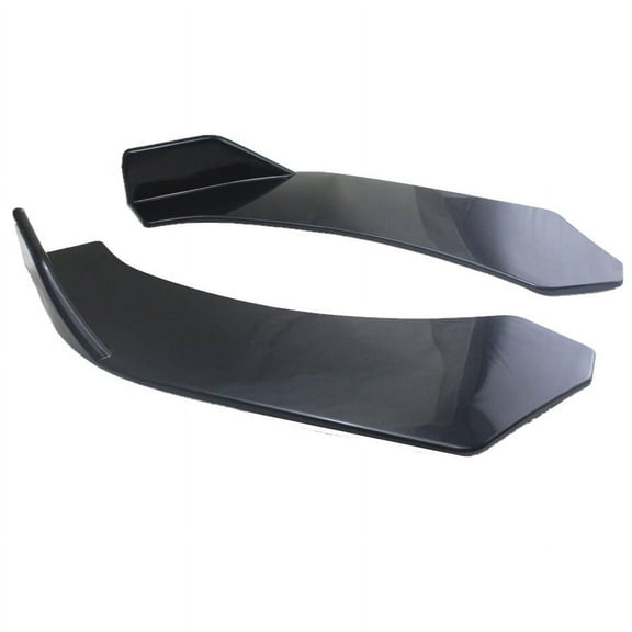 Acaige 2Pcs Universal Front Bumper Splitter Lip Body Protector Diffuser Kit For Car