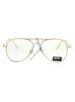 Round Thick Rimmed Clear Glasses  Aviator Sunglasses ｜Framesfashion