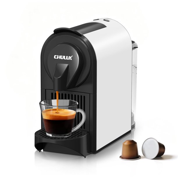 Cafetera espresso CHULUX Mini 20 bar 1400 W blanca