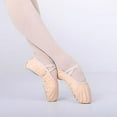 thumbnail image 1 of Chaussures de Ballet pour Filles en Toile Semelle Souple Chaussons de Ballet, 1 of 5